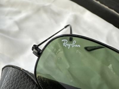 Original Ray-Ban Aviator Classic Modellnummer RB3025 - schwarz - 45mm - super Zustand