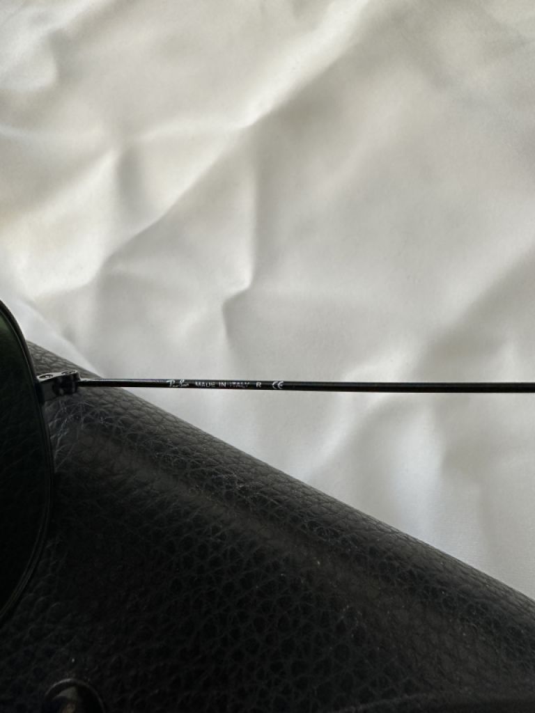 Original Ray-Ban Aviator Classic Modellnummer RB3025 - schwarz - 45mm - super Zustand