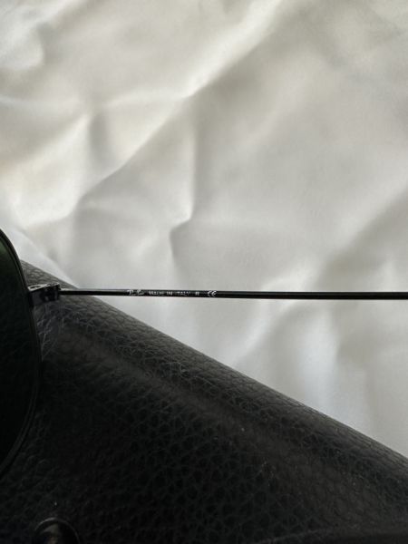 Original Ray-Ban Aviator Classic Modellnummer RB3025 - schwarz - 45mm - super Zustand