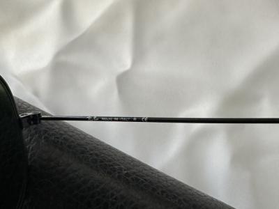 Original Ray-Ban Aviator Classic Modellnummer RB3025 - schwarz - 45mm - super Zustand