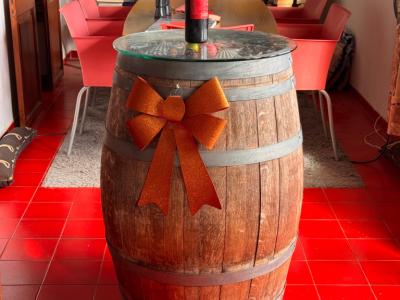 Original Rotweinfass