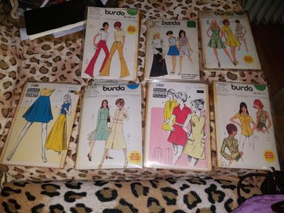 Original sewing patterns from the 1970s  Various original vintage sewing patterns