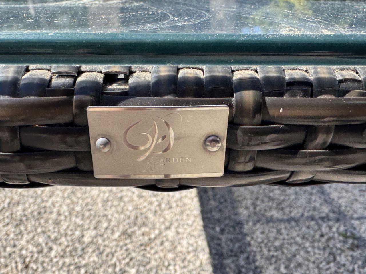 Outdoor table 220x120x72