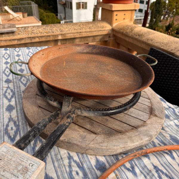 Sartenes para paella/anillo quemador