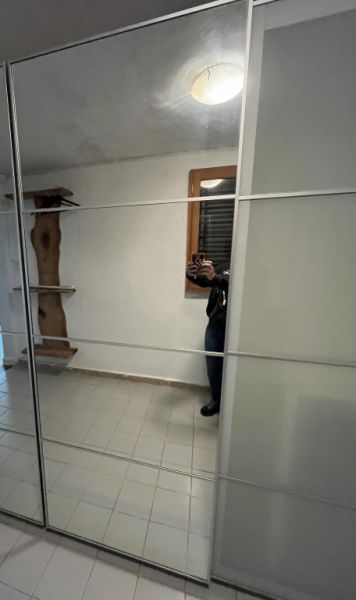 Armario Pax con puertas correderas - espejo y vidrio esmerilado