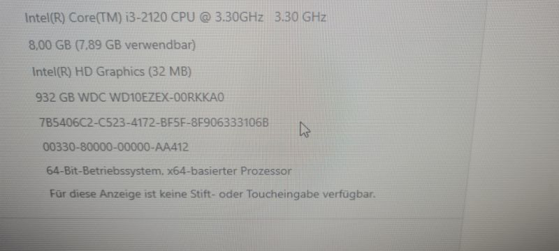 PC-Tower bitte lesen