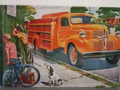 Pepsi Cola Vintage Blechschild