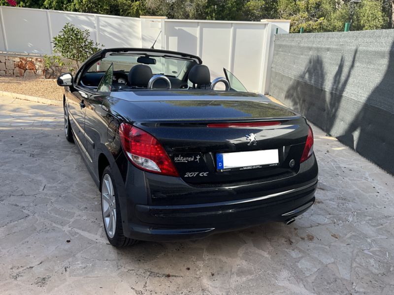 Peugeot Cabriolet 207 CC-spanische Nummer,Klima,wenig Kilometer,Modell2010, technisch BESTZUSTAND