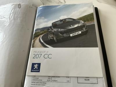 Peugeot Cabriolet 207 CC-spanische Nummer,Klima,wenig Kilometer,Modell2010, technisch BESTZUSTAND