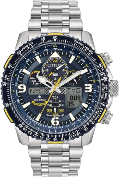 Pilot/Diver watch Citizen Promaster Blue Angel Special Edition. 200 meters water resistant, radio-controlled, solar NP.800€