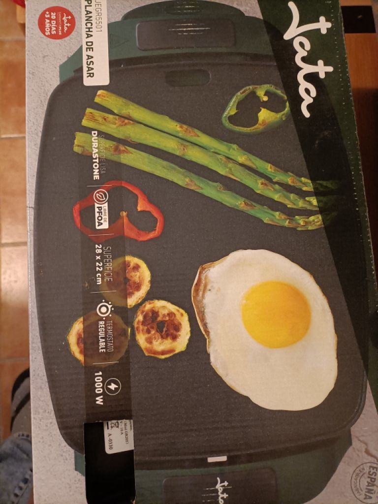 Plancha de asar Tischgrill