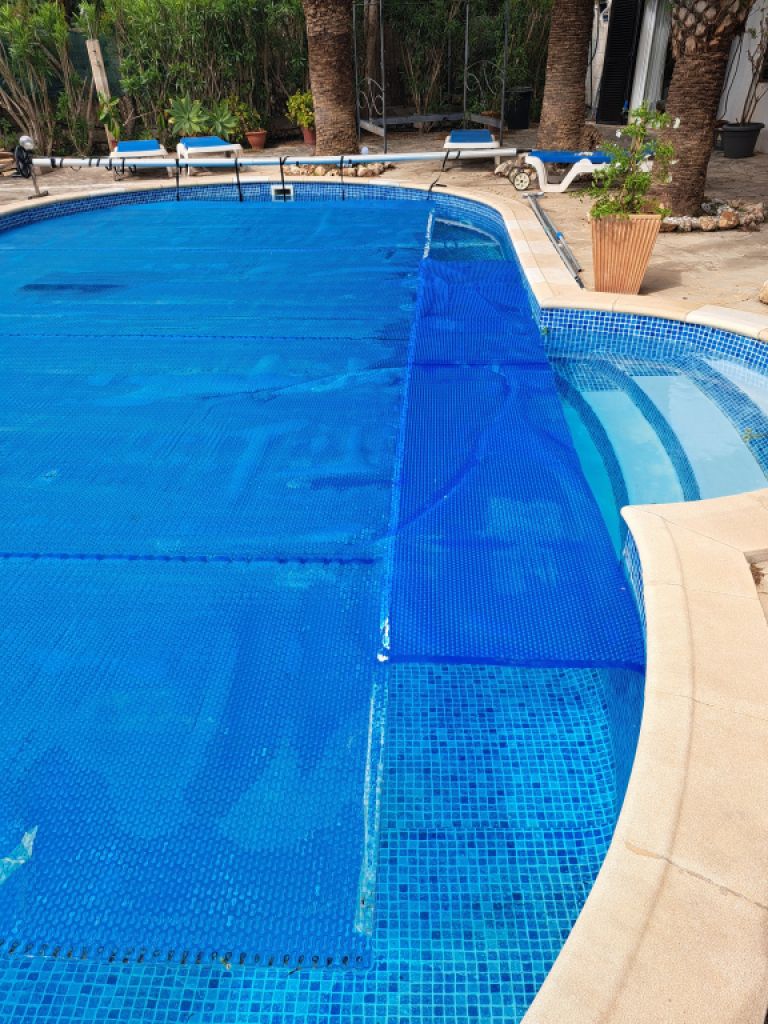 Cubierta solar para piscina