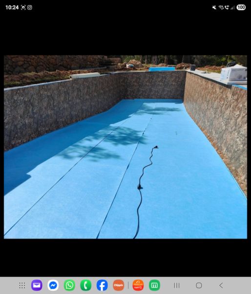Pool renovation: new tiles, pool liner or coating