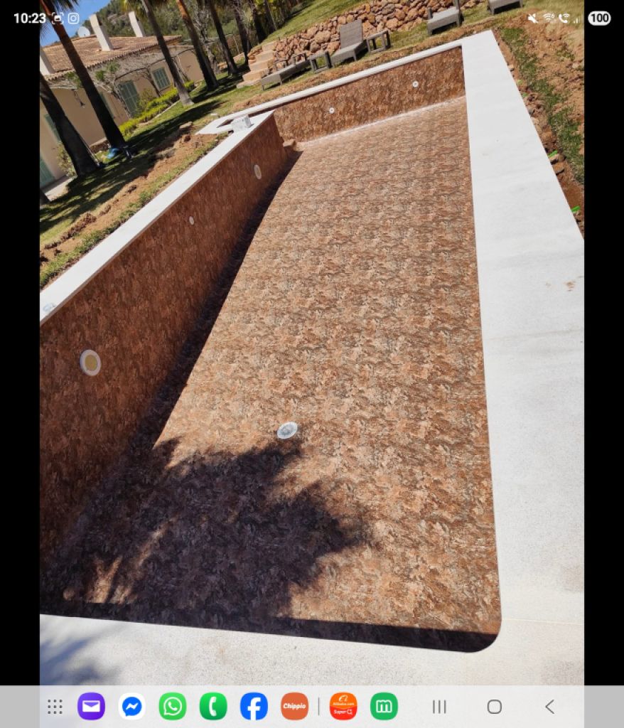 Pool renovation: new tiles, pool liner or coating