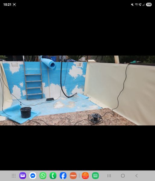 Pool renovation: new tiles, pool liner or coating
