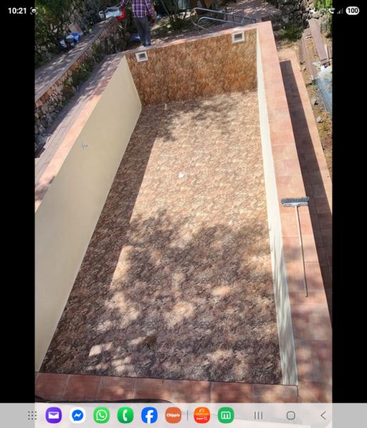 Pool renovation: new tiles, pool liner or coating