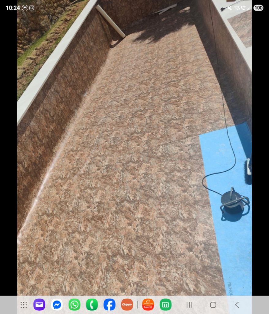 Pool renovation: new tiles, pool liner or coating