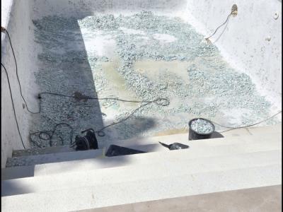 Pool renovation: new tiles, pool liner or coating