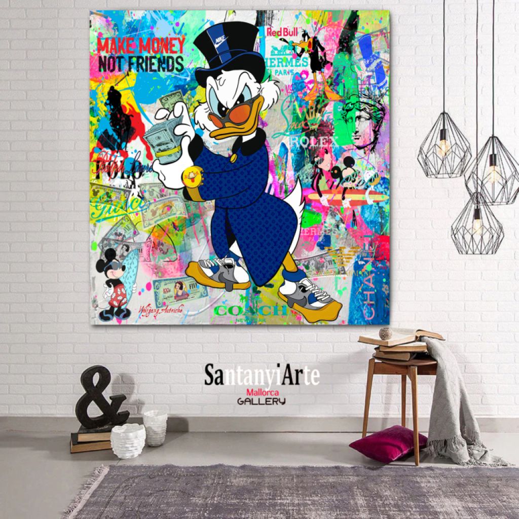 Arte Pop sobre Lienzo