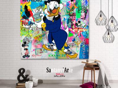 Pop Art auf Leinwand