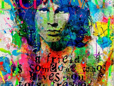 Pop Art auf Leinwand