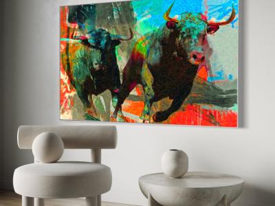 Pop Art auf Leinwand