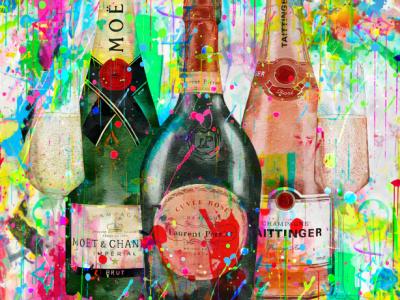 Pop Art auf Leinwand