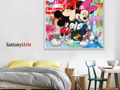 Pop Art auf Leinwand