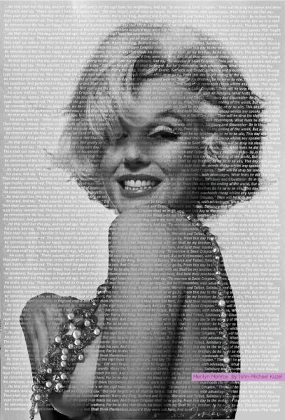 Pop Art Kunst auf Leinwand