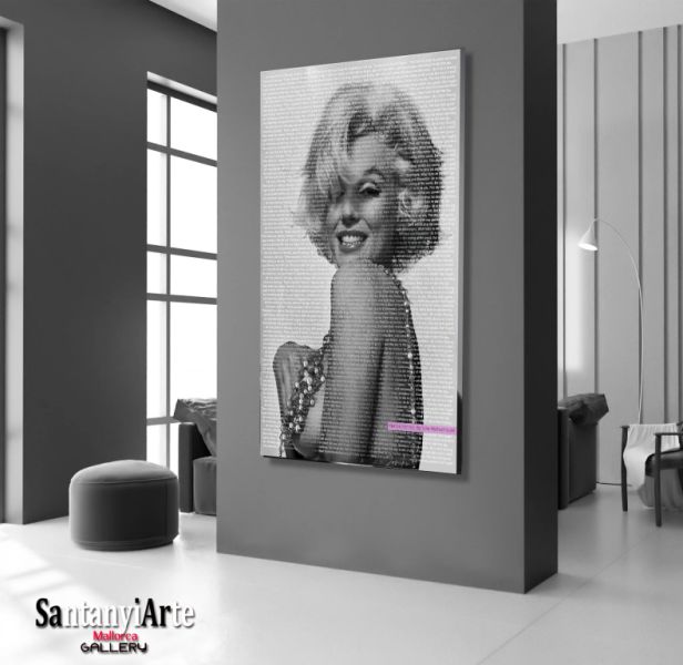 Pop Art Kunst auf Leinwand