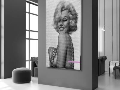 Pop Art Kunst auf Leinwand