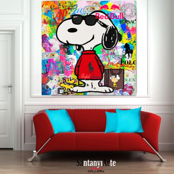 Pop Art Art on Canvas