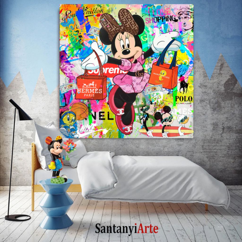 Pop Art Art on Canvas