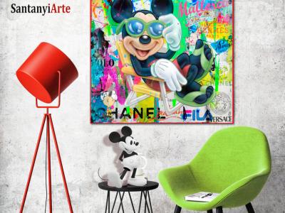 Pop Art Kunst auf Leinwand