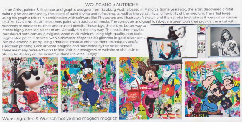 Pop Art Art on Canvas