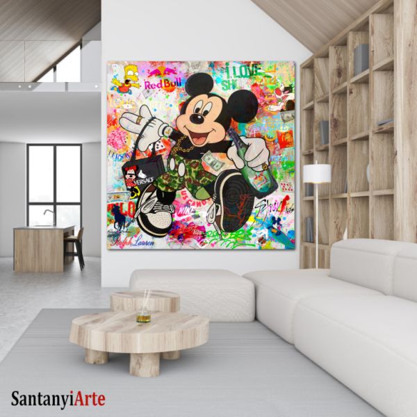 Pop Art Art on Canvas