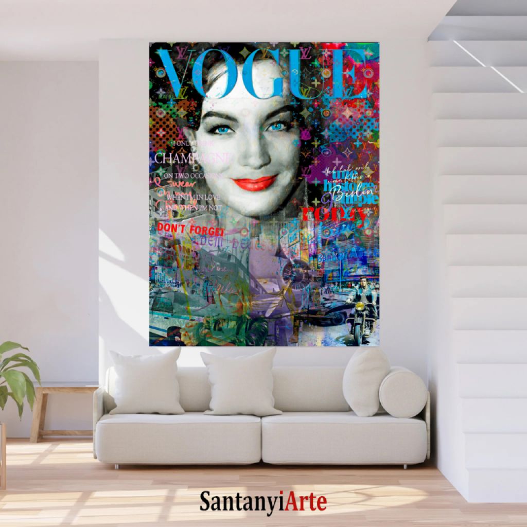 Pop Art Art on Canvas
