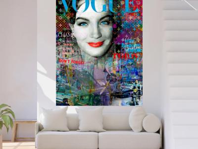 Pop Art Art on Canvas