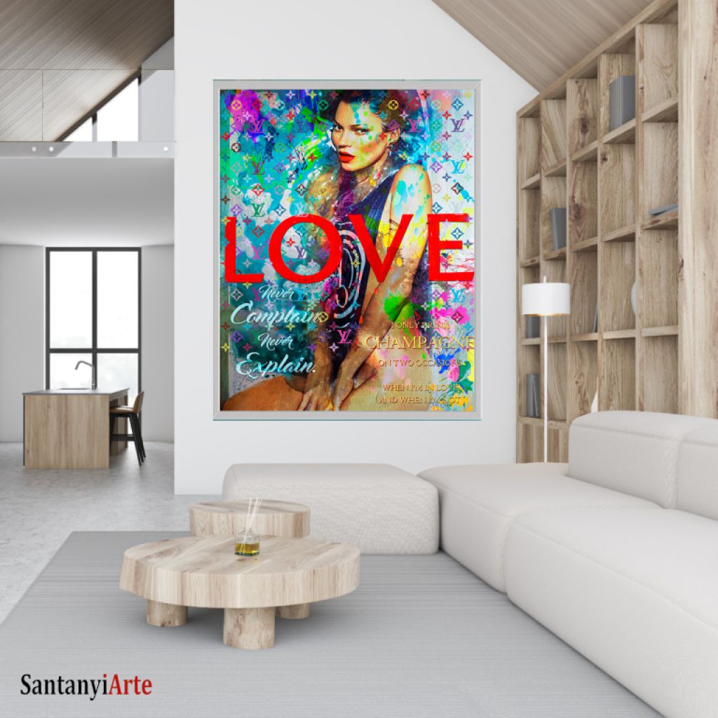 Pop Art Art on Canvas