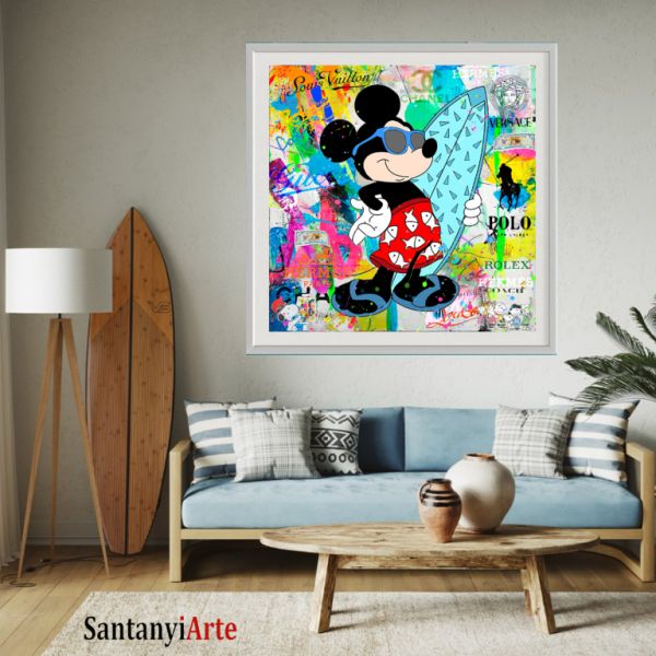 Pop Art Art on Canvas