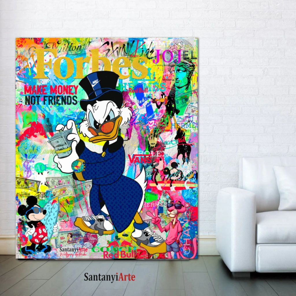 Pop Art Art on Canvas