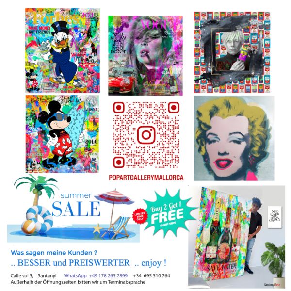 Pop Art Art from Mallorca