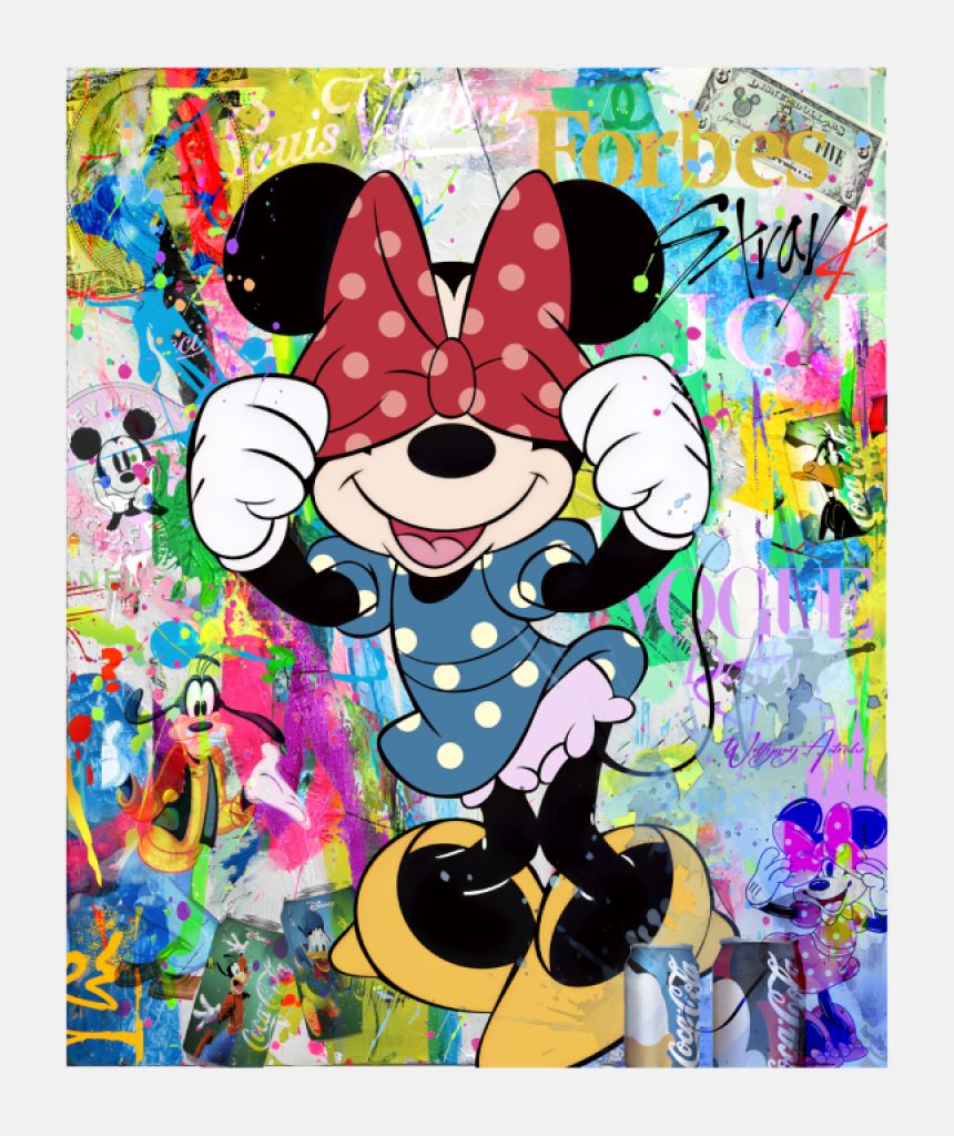 Pop Art  mit Neonschrift