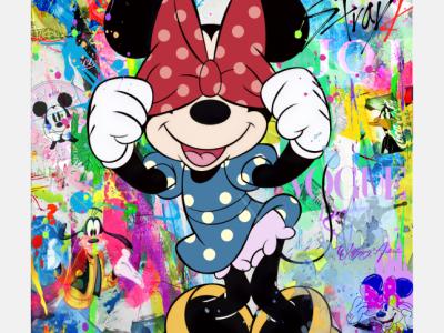 Pop Art  mit Neonschrift