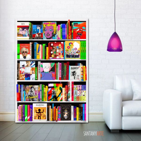 Pop Art Santanyi - Art on Canvas