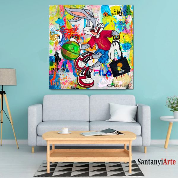 PopArt Kunst auf Leinwand