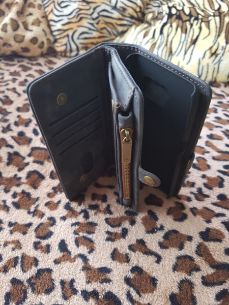 Portemonnaie mit Kartenfächern und Handyhülle Samsung Galaxy S7