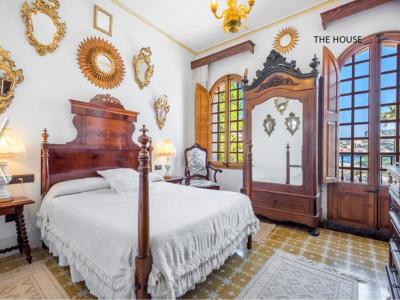 Porto Soller -Mallorca Herrenhaus in erster Linie.