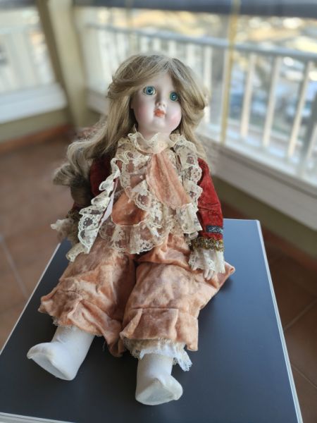 Porzellanpuppe Ramón Inglés