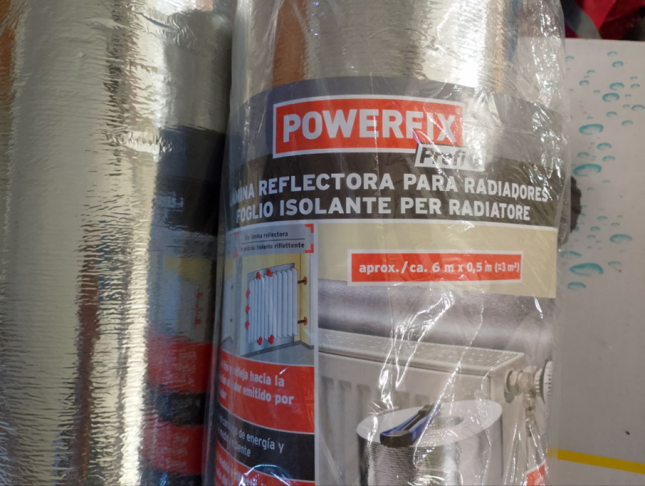 Powerfix Professional reflector foil for radiators